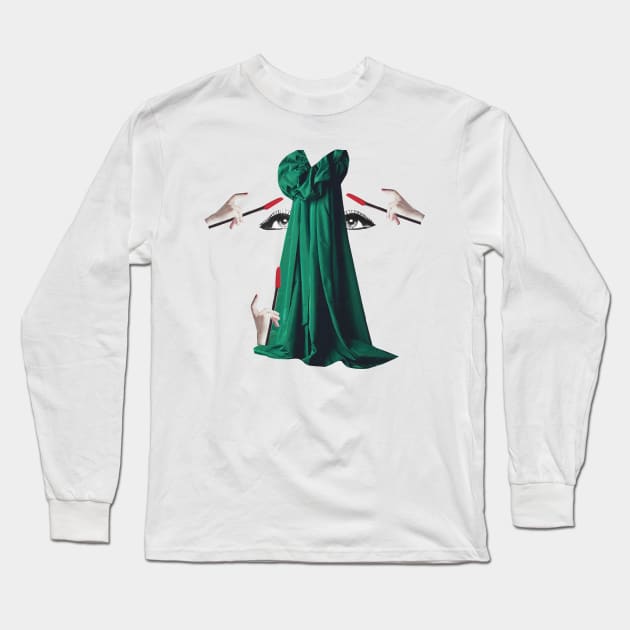 Eyes without a Face Long Sleeve T-Shirt by Luca Mainini